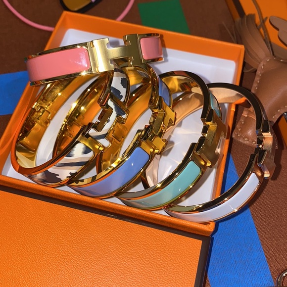 NEW HERMÈS CLIC H BRACELETS FOR SALE - Picture 14 of 16